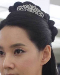 [나스첸카] 궁티아라 [실버 수공예 티아라 뒤꽂이]