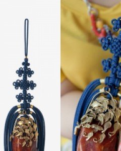 [나스첸카] 불로초 노리개 _ amber 호박 노리개