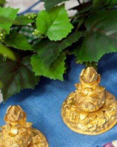 [나스첸카] 은 정자 [실버 수공예 정자]