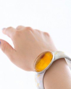 [나스첸카] 불타오르네 _ 호박 팔찌