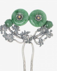 [나스첸카] 그 느낌이 좋아 _ 비취 뒤꽂이 쪽진머리비녀