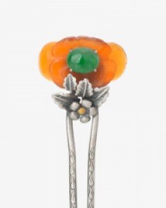 [나스첸카] 곱다 분이야 _ 자마노 뒤꽂이 비취 뒤꽂이 _ 신랑어머니한복 쪽진머리비녀