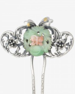 [나스첸카] 우리 함께 _ 비취 뒤꽂이 산호 뒤꽂이