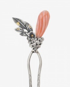 [나스첸카] 나를 위한 고품격 산호 뒤꽂이 15 _ natural coral 뒤꽂이