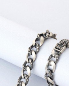 [나스첸카] 은하수 생쪽 멋짐 팔찌 _ 은팔찌 _ JTBC 드라마 꽃파당 박지훈님 협찬 팔찌