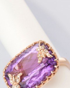 [나스첸카] 꿈꾸는 자수정 _ 14K 자수정 반지