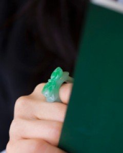 [나스첸카] 조용한 카리스마 65 _ 비취 가락지 _ 옥반지 _ 옥가락지 _ 원석반지 _ 통가락지 _ 한복가락지 _ 결혼가락지