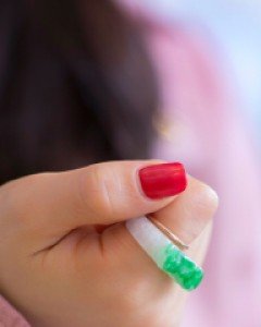 [나스첸카] 조용한 카리스마 66 _ 비취 가락지 _ 옥반지 _ 옥가락지 _ 원석반지 _ 통가락지 _ 한복가락지 _ 결혼가락지