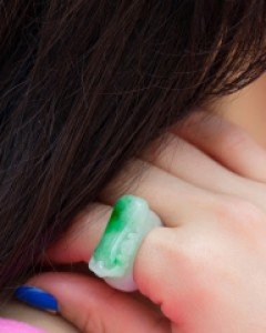 [나스첸카] 조용한 카리스마 74 _ 비취 가락지 _ 옥반지 _ 옥가락지 _ 한복가락지 _ 통반지 _ 원석반지 _ 결혼가락지