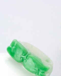 [나스첸카] 조용한 카리스마 77 _ 비취 가락지 _ 옥반지 _ 옥가락지 _ 원석반지 _ 통가락지 _ 한복가락지 _ 결혼가락지