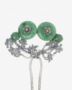 [나스첸카] 그 느낌이 좋아 _ 비취 뒤꽂이 쪽진머리비녀