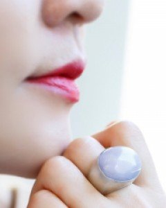 [나스첸카] 저스트 심플리 _ jade 라벤더 비취 반지
