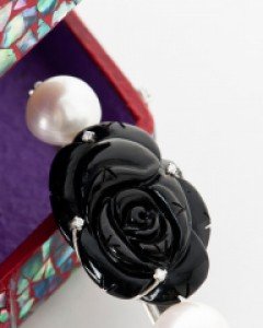 똑딱핀 명품머리핀 머리핀쇼핑몰 흑산호 헤어핀_아침은 간단히 [나스첸카]