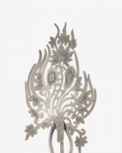 [나스첸카] 고대의 시간 _ 인동무늬 은 뒤꽂이 _ 한복 머리장식