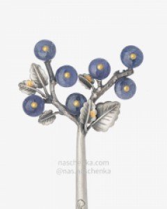 [나스첸카] KBS2 달이뜨는 강 협찬 _ 너라는 꿈속은 _ 탄자나이트 뒤꽂이