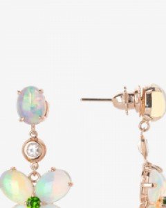 [나스첸카] 오팔 꽃펀칭 _ 14K 오팔 귀걸이