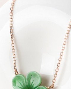 [나스첸카] 나는 예쁜 비취 입니다 _ 14K 비취 목걸이