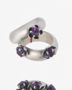 [나스첸카] 쌍가락지 자수정을 만나다 _ 은쌍가락지 전통가락지 한복반지 한복악세사리