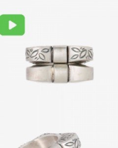 [나스첸카] 소녀 가락지 _ 쌍가락지 은반지 은가락지