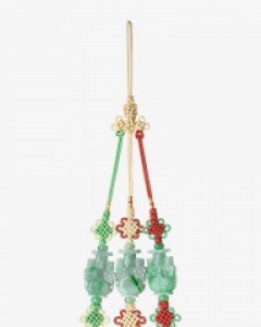 [나스첸카] 투호 비취 _ jade 비취 삼작 노리개