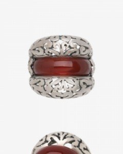 [나스첸카] 조용한 로맨티스트 _전통 앤틱 은반지 자마노반지