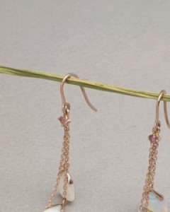 [나스첸카] 나의 별, 아름다워라 _ 14K 오팔 귀걸이