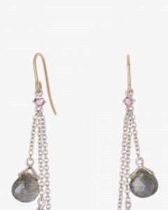 [나스첸카] 살사 레브라도라이트 귀걸이