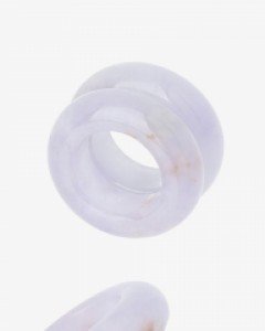 [나스첸카] 포인트 연보라 _ 라벤더 비취 옥 쌍가락지 반지