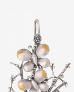 똑딱핀 명품머리핀 머리핀쇼핑몰 헤어핀_담백한 나비 3 [나스첸카]