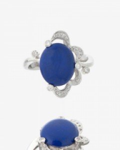 [시움] 미친듯이 사랑스럽다 - 라피즈라줄리 청금석 반지