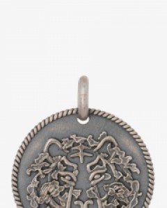 삼재를 막아준다는 호랑이 기운 [나스첸카] 수호하는 모란호랑이 _ 은목걸이 함사 은팬던트