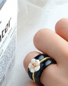 꽃반지 산호반지 오닉스반지 가락지 한복반지 나스첸카 혜여