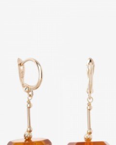 14K 귀걸이 호박귀걸이 금파귀걸이 댕글귀걸이 팔각 꿀물