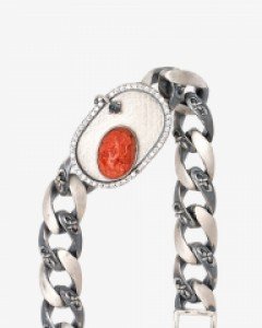 산호팔찌 카메오팔찌 체인팔찌 은팔찌 은하수 생쪽 앤틱 멋짐 5