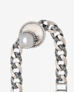 진주팔찌 남양진주팔찌 체인팔찌 은팔찌 은하수 생쪽 앤틱 멋짐 7