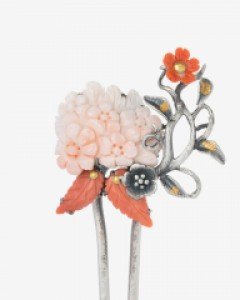 [나스첸카] 너를 다시 _ 산호뒤꽂이 비녀 한복악세사리