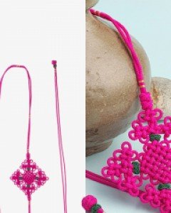 매듭 배씨댕기  노리개 배씨댕기 매듭 첩지 매듭 헤어밴드 매듭 머리띠 히비스커스의 진한 향 나스첸카