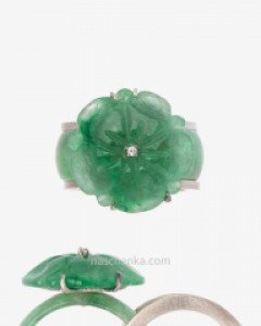 비취 통가락지 옥 가락지 한복 가락지 원석 가락지 꽃 가락지 즐거움의 시작 26 나스첸카