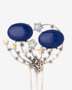 청금석 뒤꽂이 라피스라쥴리 뒤꽂이 은 뒤꽂이 원석 뒤꽂이 돌담 너머 20 나스첸카