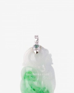 비취 팬던트 비취 목걸이 옥 팬던트 원석 팬던트 원석 목걸이 똑딱이 팬던트 바림 6 나스첸카