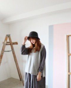 (70%)b.빈티지 모직 버킷 햇