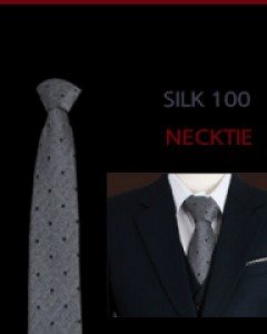 High퀄리티실크100%레귤러 폭8cm 프리미엄 넥타이8NC-12S