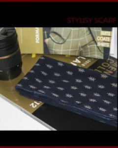 SCARF 스카프 SC-303 네이비