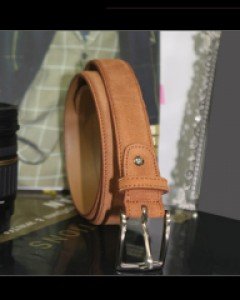 벨트 NO.604C 스웨이드카멜