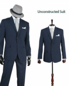 뉴클래식 기본핏 포멀 봄여름정장Luciano 5003NG 네이비글렌체크 Suit