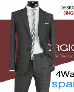 GO502 4Way스판 차콜그레이 SuitSpring&Summer Suit