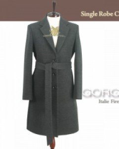 핸드메이드 GORGIO 겨울코트901챠콜싱글 발열안감 남성겨울코트