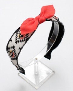 에스닉 반다나 여아 머리띠 유아 헤어밴드 초등 아동 머리밴드