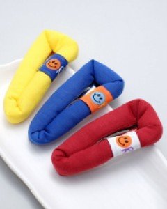 스마일 통통 똑딱핀 빅사이즈 헤어핀 올림 머리핀