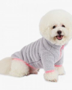 네온 후리스 집업 점퍼 (그레이)